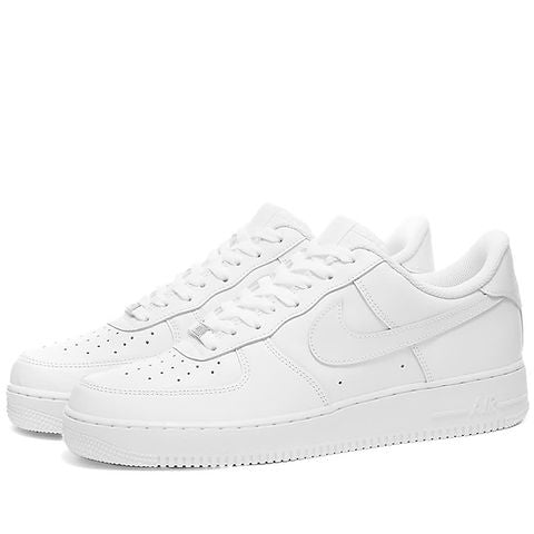 Nike AirForce 1 plain white