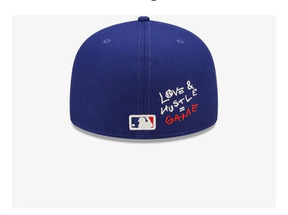 LA Dodgers MLB Team Heart blue 59FIFTY Fitted cap