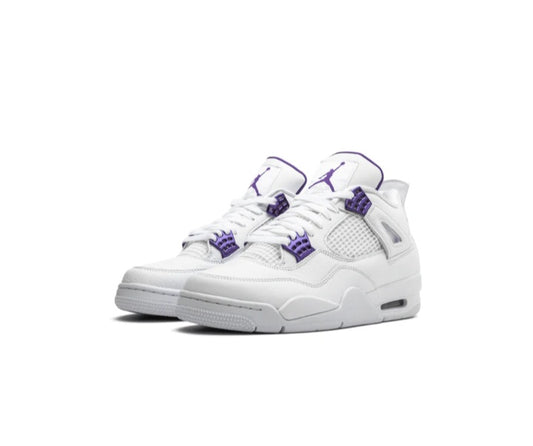 Air Jordon4 Retro Purple Mettalic