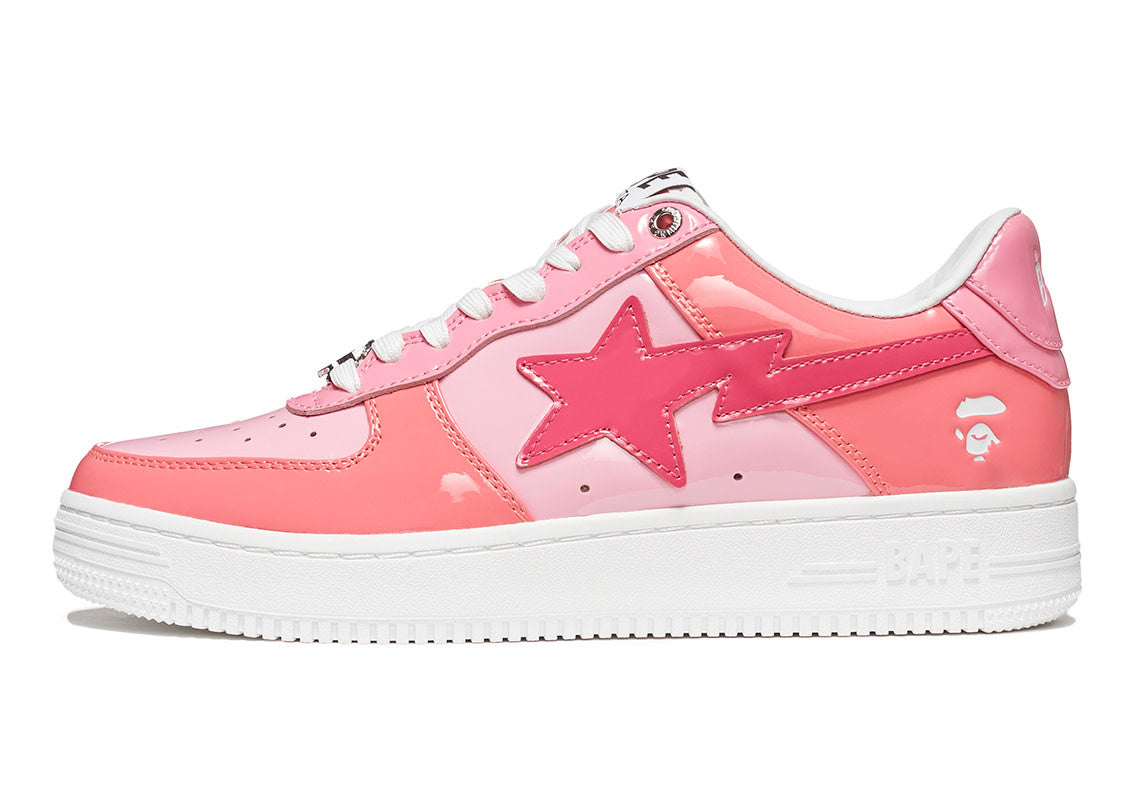 A bathing ape bape sta low pink