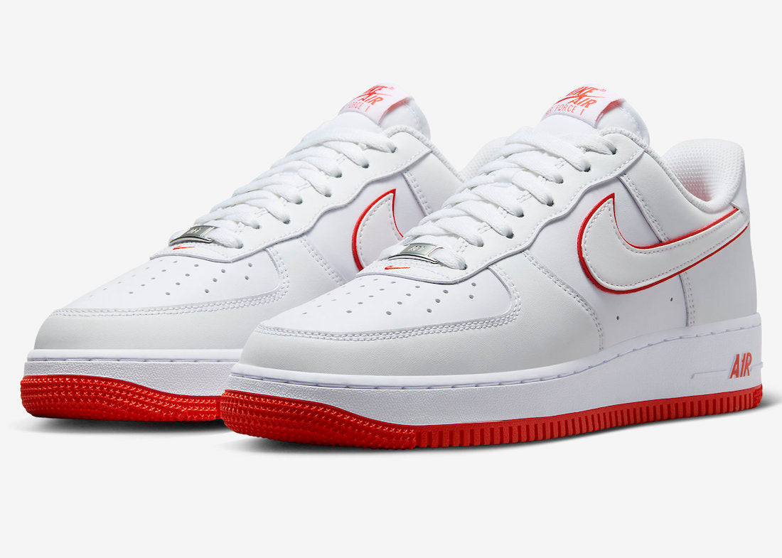 Airforce1 White & Red Picante