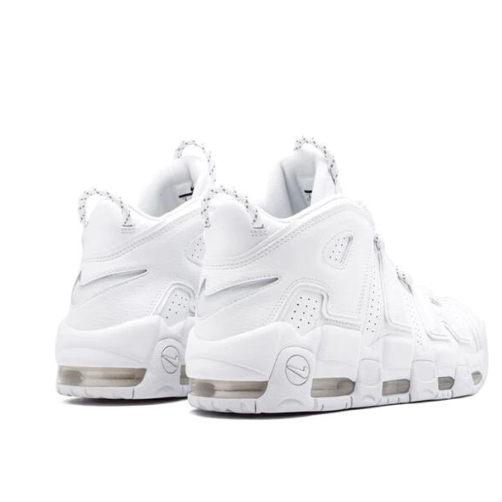 Nike Air Uptempo White on White