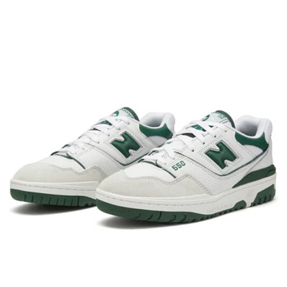 New balance 550 Green and White