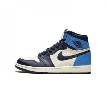 Air jordan 1  High Obsidian Sail UNC