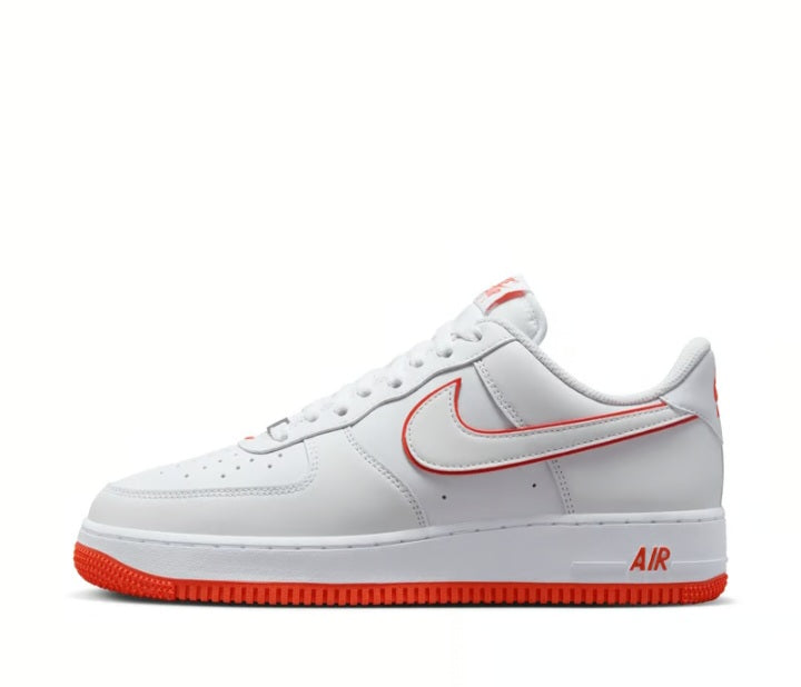 Airforce1 White & Red Picante