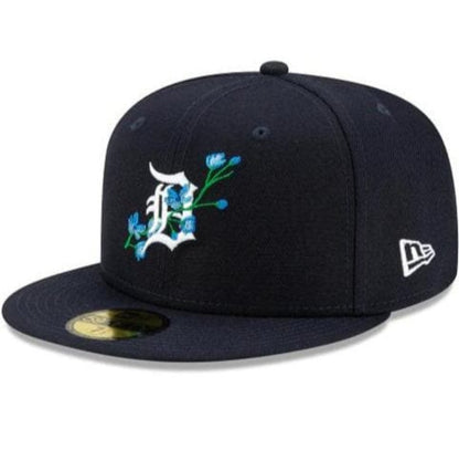 New Era 59Fifty MLB Detroit Tigers side Patch Bloom