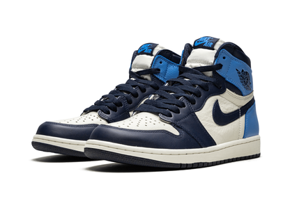 Air jordan 1  High Obsidian Sail UNC