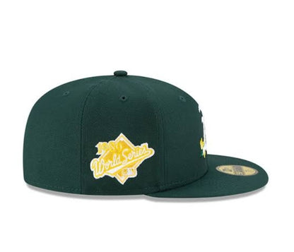 New Era Oakland Athlethics side Patch Bloom 59Fifty fitted Cap ( non adjustable)