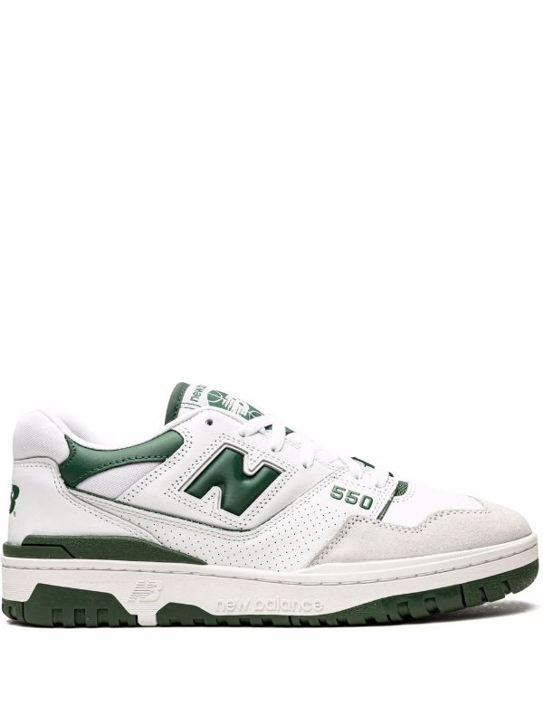 New balance 550 Green and White