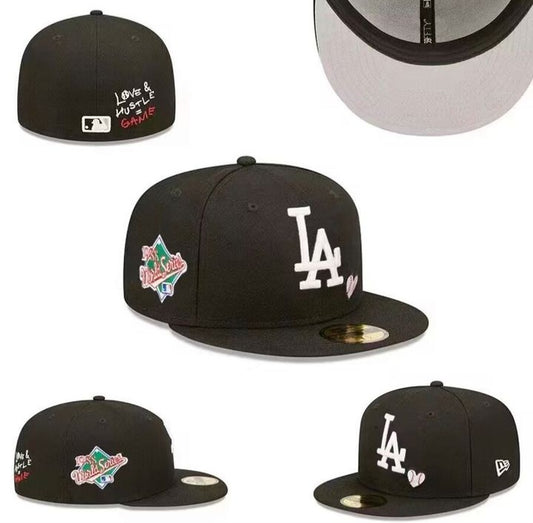 Los Angeles 59FIFTY New Era heart fitted cap